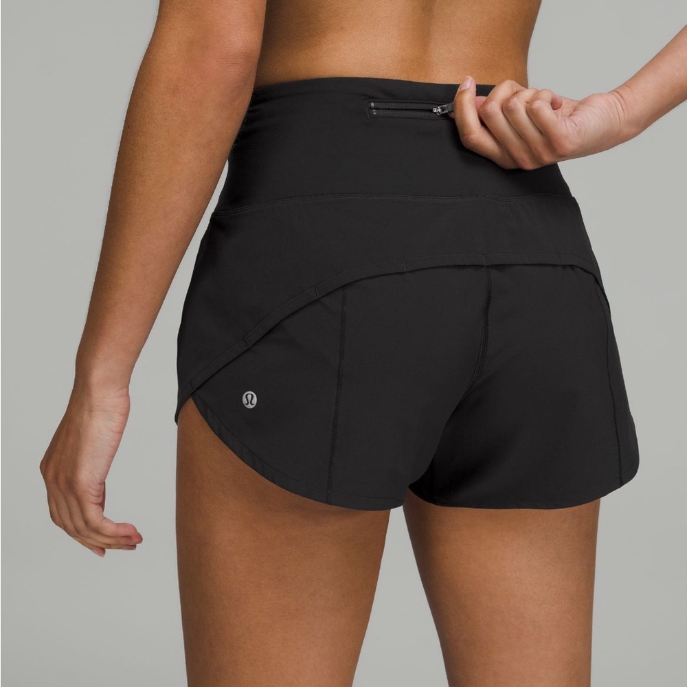 Lululemon speed up high rise lined short 2.5”